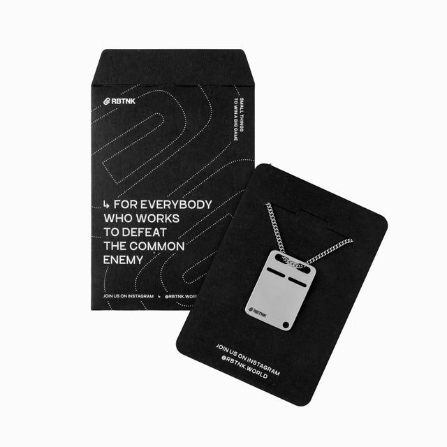 Сталевий жетон "Відвага 100%"