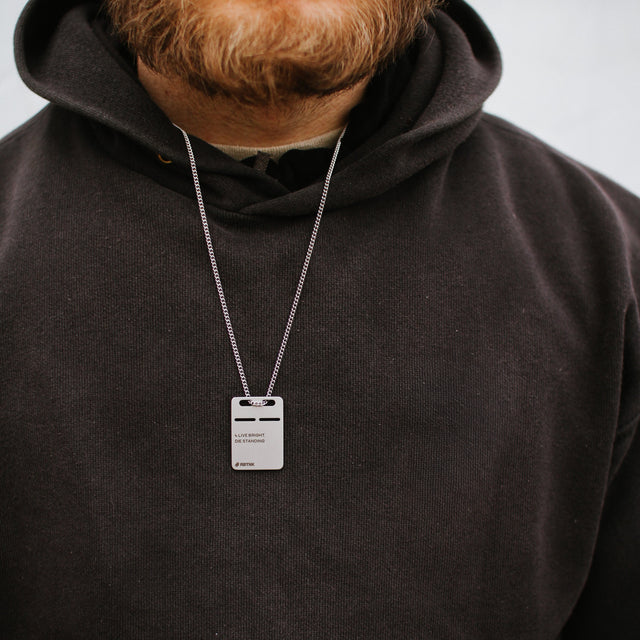 Сталевий жетон з власним гравіюванням